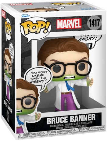 Figurine Funko Pop Marvel Comics #1417 Bruce Banner