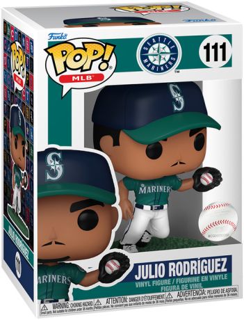 Figurine Funko Pop MLB : Ligue Majeure de Baseball #111 Julio Rodriguez
