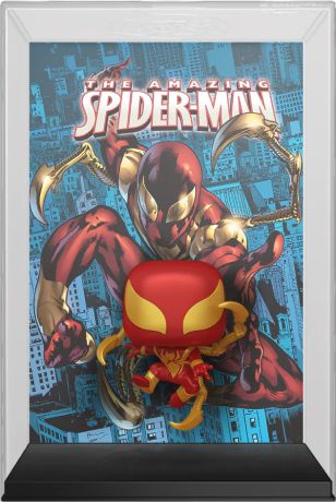 Figurine Funko Pop Marvel Comics #67 Iron Spider - Comic Cover