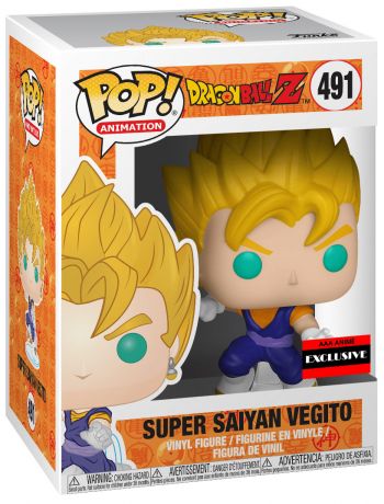 Figurine Funko Pop Dragon Ball Z #491 Super Saiyan Vegeto (DBZ)