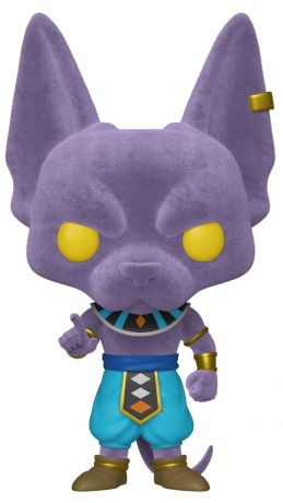 Figurine Funko Pop Dragon Ball Super #514 Beerus - Floqué