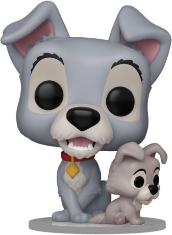 Figurine Funko Pop La Belle et le Clochard [Disney] #1554 Clochard avec Chiot