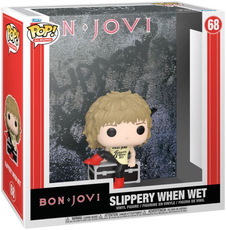 Figurine Funko Pop Bon Jovi #68 Slippery when Wet - Album