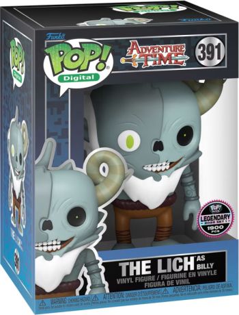 Figurine Funko Pop Adventure Time #391  Le Lich en Billy - Digital Pop