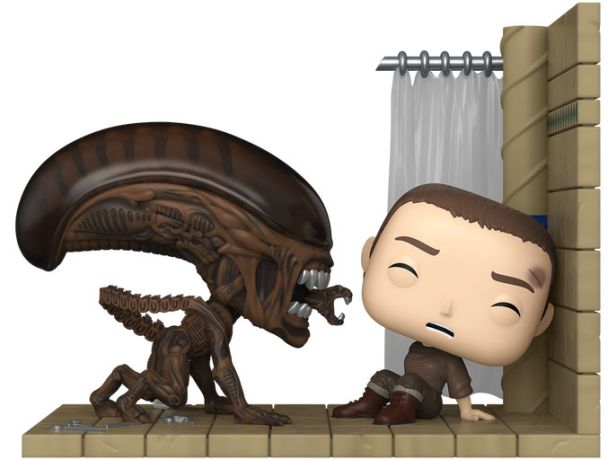 Figurine Funko Pop Alien #1767 Ripley et Le Coureur - Moment