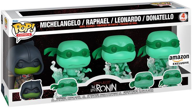Figurine Funko Pop The Last Ronin Michelangelo / Raphael / Leonardo / Donatello - Pack