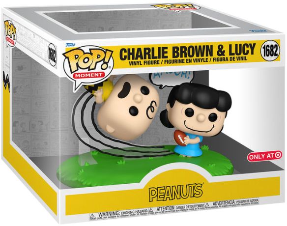 Figurine Funko Pop Snoopy #1682 Charlie Brown & Lucy - Moment