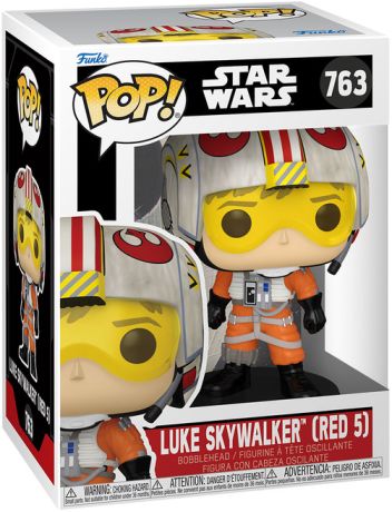 Figurine Funko Pop Star Wars 4 : Un nouvel espoir #763 Luke Skywalker (Red 5)