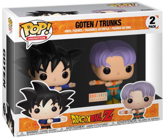 Figurine Funko Pop Dragon Ball Goten & Trunks - 2 Pack (DBZ)