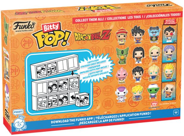 Figurine Funko Pop Dragon Ball Z Bitty Pop (série 2)