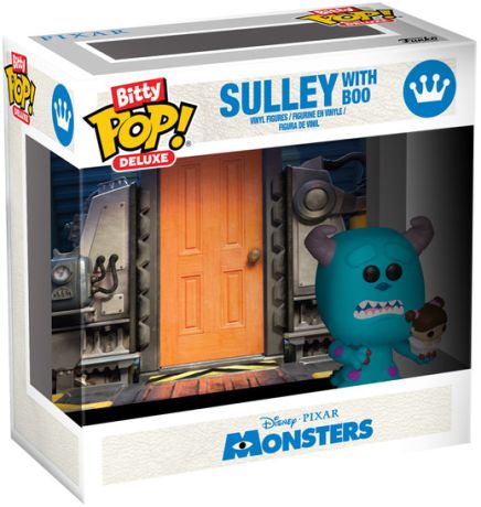 Figurine Funko Pop Monstres et Compagnie [Disney] Sulli avec Bouh - Bitty Pop Deluxe