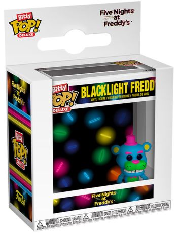 Figurine Funko Pop Five Nights at Freddy's Blacklight Freddy - Bitty Pop Deluxe