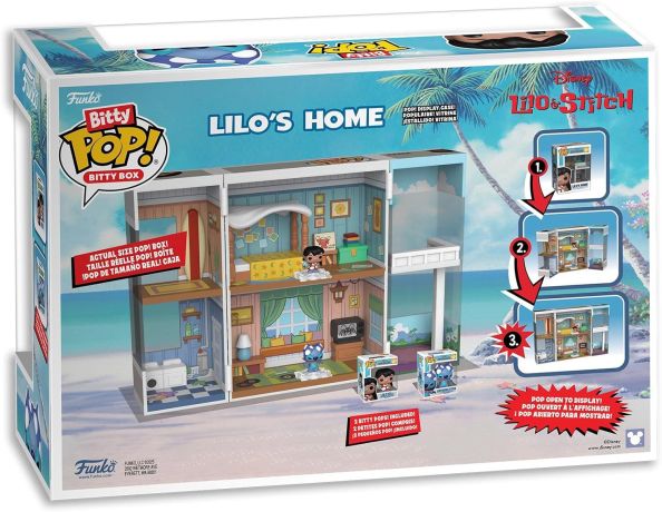 Figurine Funko Pop Lilo et Stitch [Disney] La maison de Lilo - Bitty Pop Box