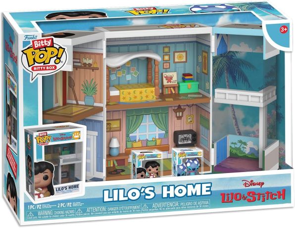 Figurine Funko Pop Lilo et Stitch [Disney] La maison de Lilo - Bitty Pop Box
