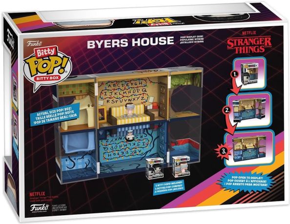 Figurine Funko Pop Stranger Things La Maison des Byers - Bitty Pop Box