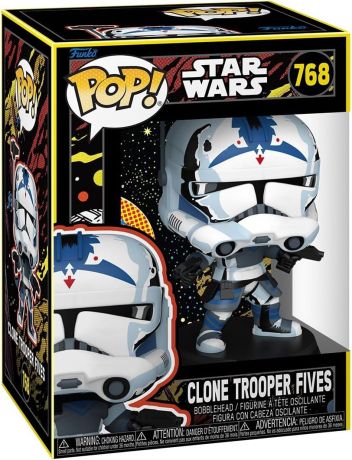 Figurine Funko Pop Star Wars Retro Series #768 Clone Trooper Fives