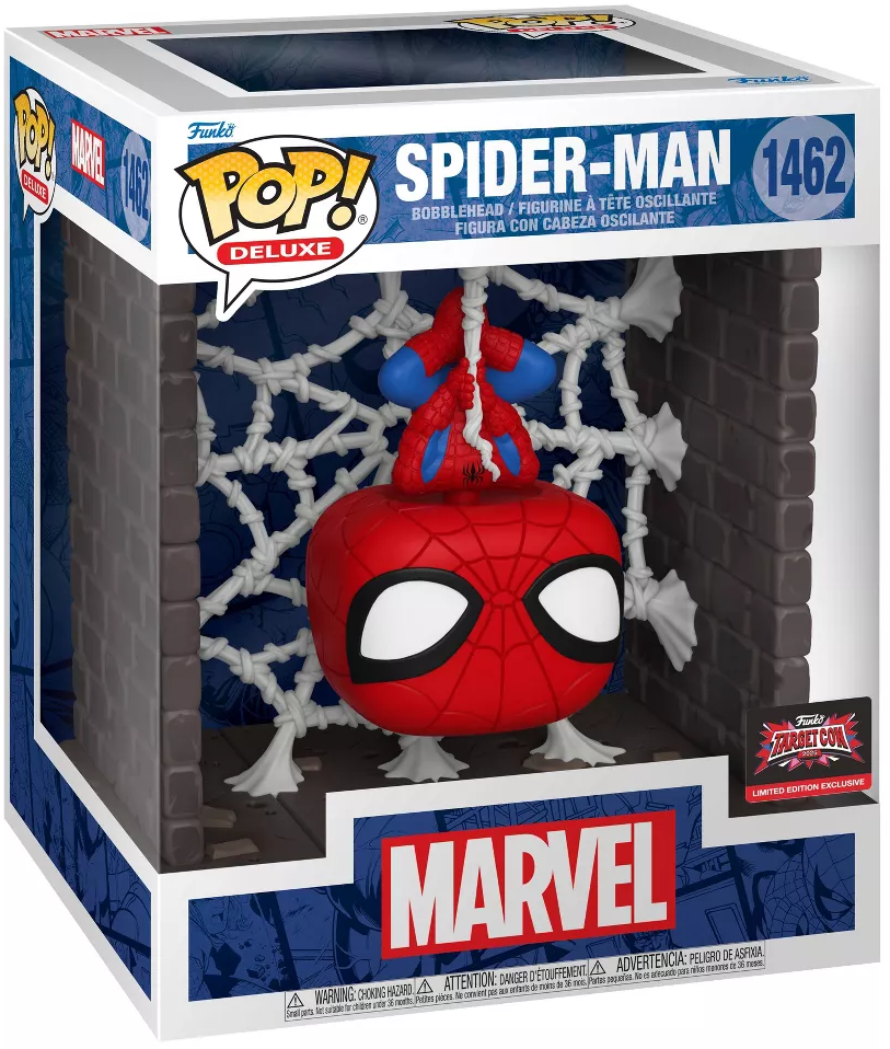 Marvel Figurine Pop Head 3D Spider-Man – 20 Cm – Collection Marvel – Dès 3 Ans