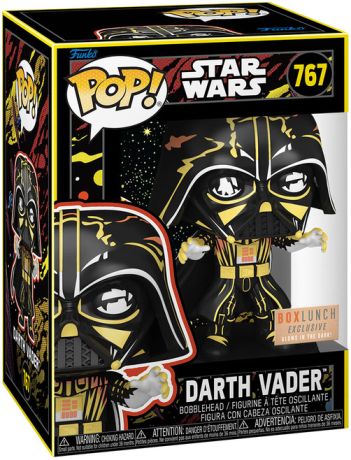 Figurine Funko Pop Star Wars Retro Series #767 Dark Vador - Glow in the Dark