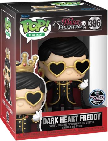 Figurine Funko Pop Freddy Funko #396 Dark Heart Freddy - Digital Pop