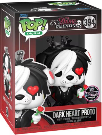 Figurine Funko Pop Freddy Funko #394 Dark Heart Proto - Digital Pop