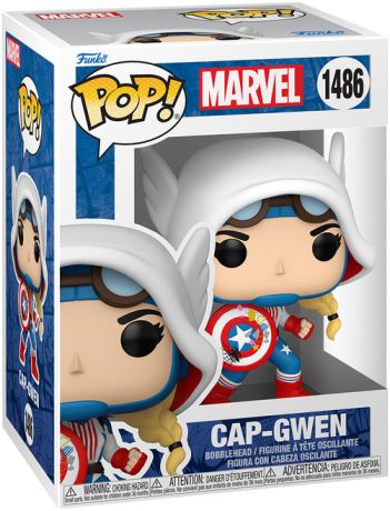 Figurine Funko Pop Marvel Comics #1486 Cap-Gwen