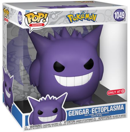 Figurine Funko Pop Pokémon #1049 Gengar - Ectoplasma (EMEA) - 25 cm