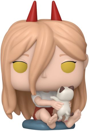 Figurine Funko Pop Chainsaw Man #1766 Power avec Meowy