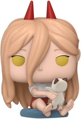 Figurine Funko Pop Chainsaw Man #1766 Power avec Meowy [Chase]