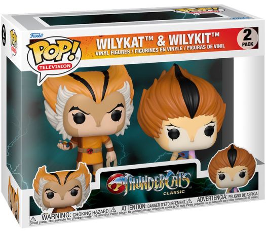 Figurine Funko Pop Cosmocats Wilykat & wilykit - Pack