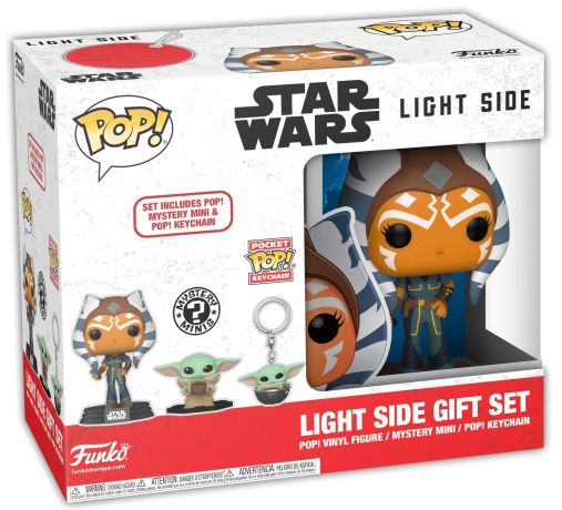 Figurine Funko Pop Star Wars : The Clone Wars le Côté Lumineux - Gift Set