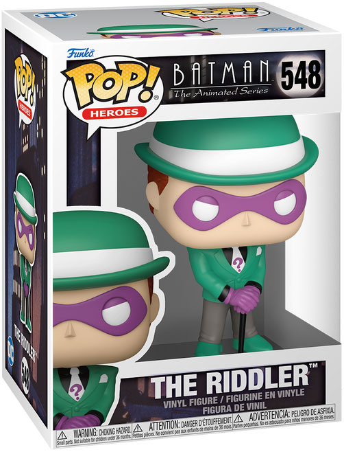 Figurine Pop Batman : Série d'animation [DC] #548 pas cher : Le Sphinx