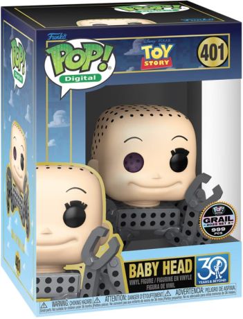 Figurine Funko Pop Toy Story [Disney] #401 Baby Head - Digital Pop