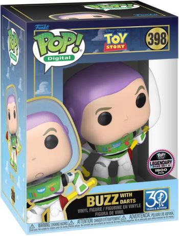 Figurine Funko Pop Toy Story [Disney] #398 Buzz avec fléchettes - Digital Pop