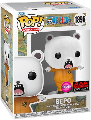 Figurine Funko Pop One Piece #1896 Bepo - Flocked