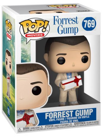 Figurine Funko Pop Forrest Gump #769 Forrest Gump avec des chocolats