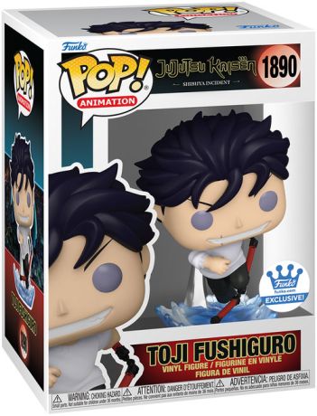 Figurine Funko Pop Jujutsu Kaisen #1890 Toji Fushiguro (Possédé)