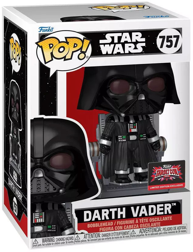 Funko Pop! Star Wars Holiday - Darth Vader Snowman - Figurine Vinyle 9 Cm - Cadeau Collectionneur, Officiel