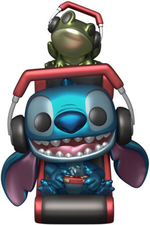 Figurine Funko Pop Lilo et Stitch [Disney] #1564 Gamer Stitch - Métallique