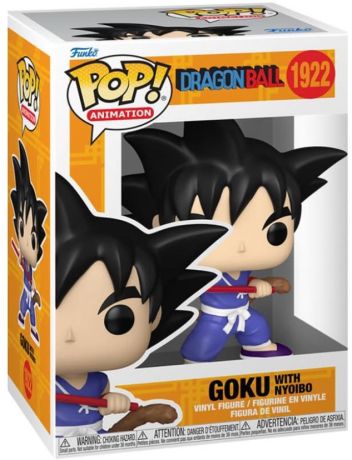 Figurine Funko Pop Dragon Ball #1922 Goku avec bâton magique