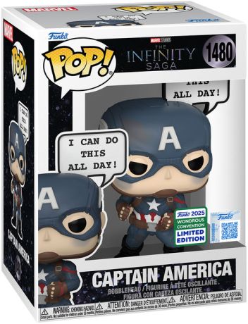 Figurine Funko Pop The Infinity Saga [Marvel] #1480 Captain America