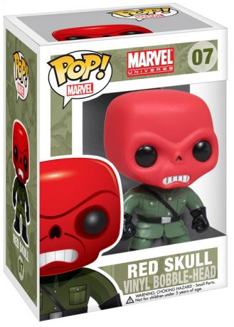 Figurine Funko Pop Marvel Comics #07 Crâne Rouge 