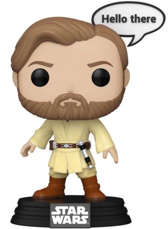 Figurine Funko Pop Star Wars 3 : La Revanche des Sith #781 Obi-Wan Kenobi (Bonjour jeune homme)