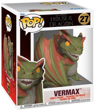 Figurine Funko Pop House of the Dragon #27 Vermax - 15 cm