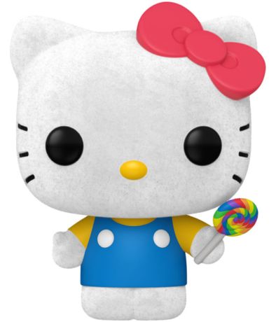 Figurine Funko Pop Sanrio #106 Hello Kitty avec Sucette - Flocked