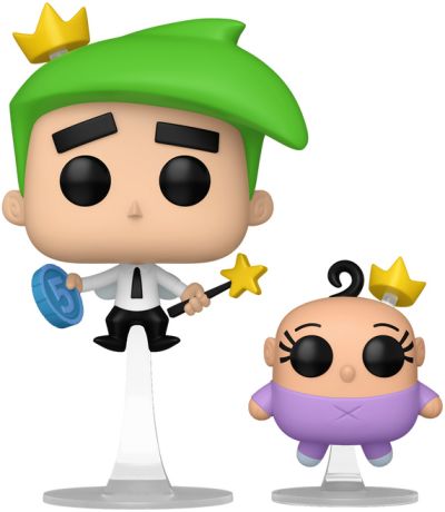 Figurine Funko Pop Mes parrains sont magiques #1691 Cosmo & Poof
