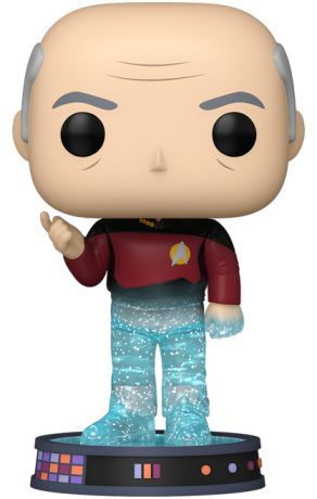 Figurine Funko Pop Star Trek #1687 Jean-Luc Picard - Pailleté