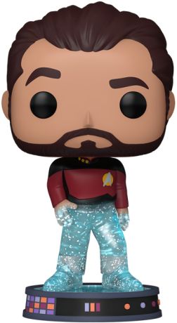 Figurine Funko Pop Star Trek #1688 William T. Riker - Pailleté