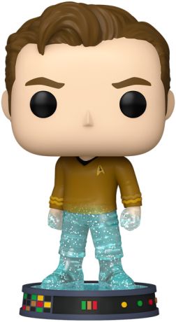 Figurine Funko Pop Star Trek #1689 James T. Kirk - Pailleté
