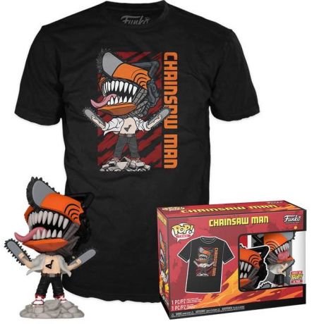 Figurine Funko Pop Chainsaw Man #1804 Chainsaw Man - T-Shirt