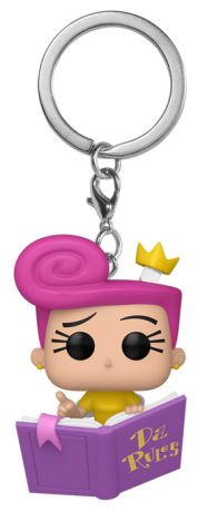Figurine Funko Pop Mes parrains sont magiques Wanda - Porte-clés